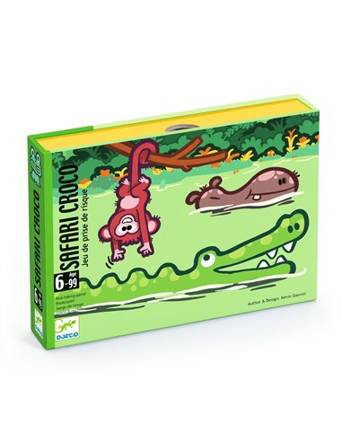 JEU DE CARTES - Safari croco - djeco