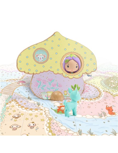 TINYLY - FIGURINE - Puzzl'Up Lily - 33pcs - djeco