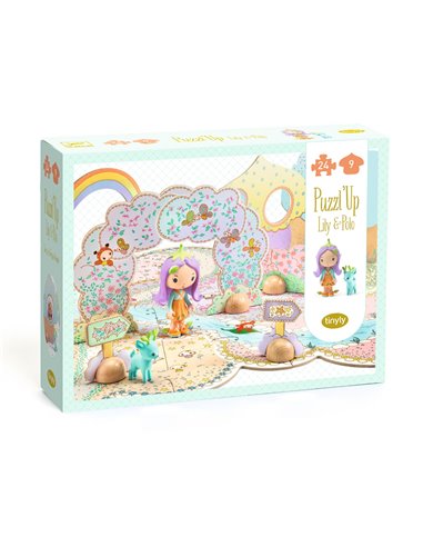 TINYLY - FIGURINE - Puzzl'Up Lily - 33pcs - djeco