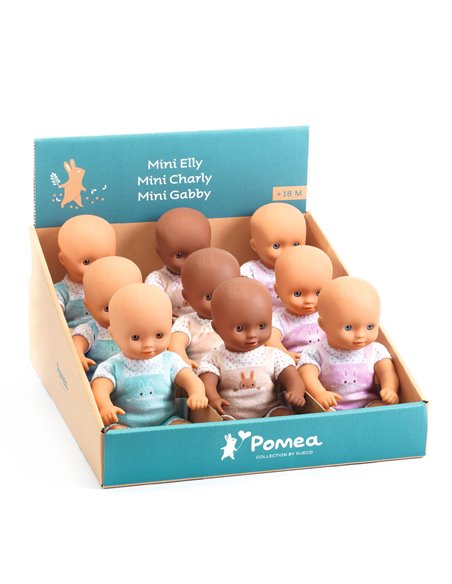 BABY POMEA POUPON - Mini Elly, Charly, Gabby - pomea djeco