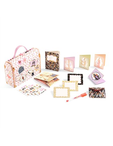 Valise papeterie Tinou - djeco