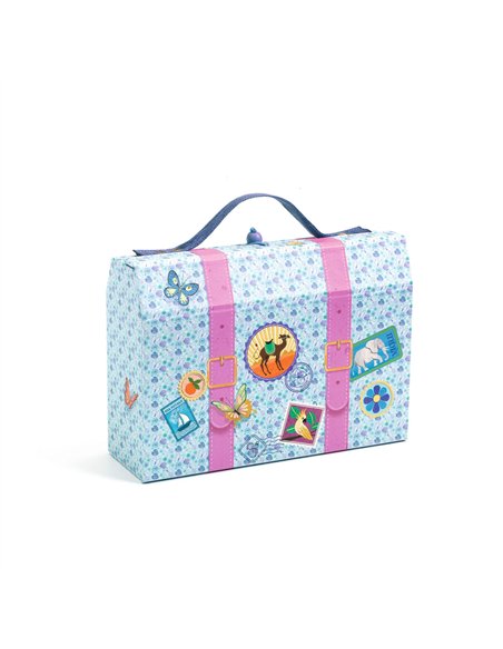 Valise papeterie Marie - djeco