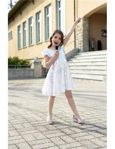 Robe à sequins de superstar taille 5-6 ans - great pretenders