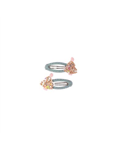 Ensemble de barettes - Minty Christmas noel - great pretenders