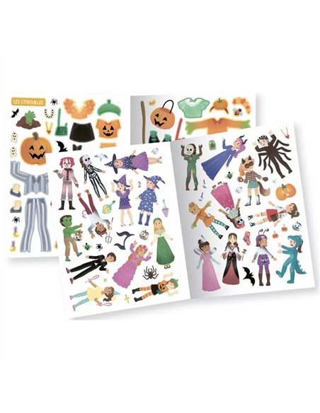 Mes 500 autocollants créatifs - Halloween - auzou