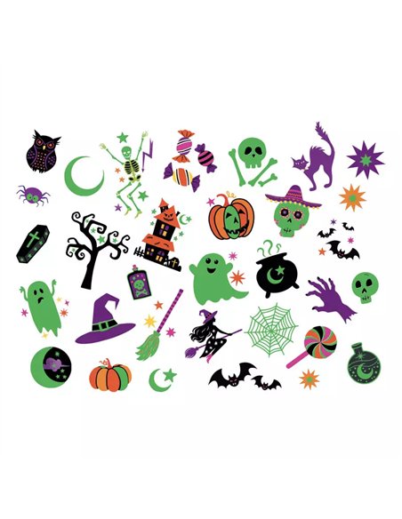 Mes p'tits tattoos - Halloween - auzou