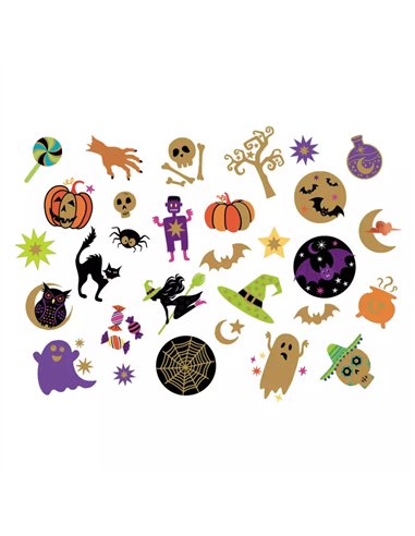 Mes p'tits tattoos - Halloween - auzou