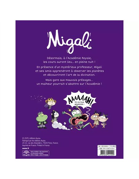 Migali - Tome 7 - L'école sous les étoiles - auzou