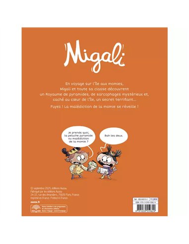Migali - Tome 8 - L'île aux momies - auzou