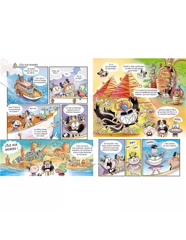 Migali - Tome 8 - L'île aux momies - auzou