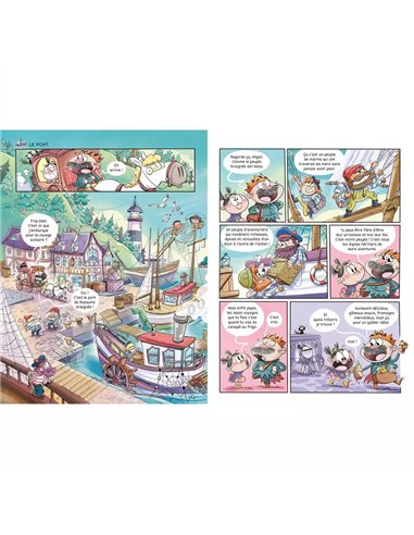 Migali - Tome 8 - L'île aux momies - auzou