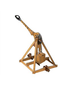 Les Machines de Léonard de Vinci. Catapulte et Arbalete 2