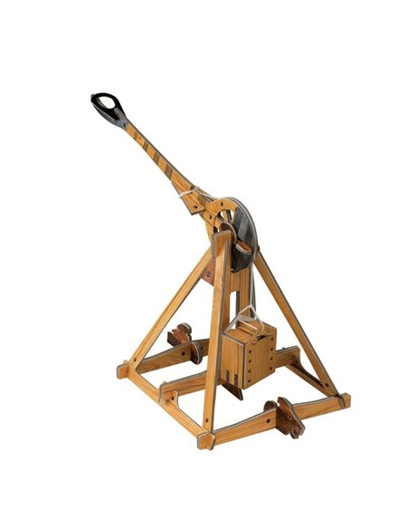 Les Machines de Léonard de Vinci. Catapulte et Arbalete