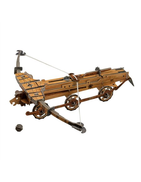 Les Machines de Léonard de Vinci. Catapulte et Arbalete