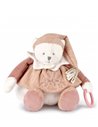 DOUDOU 25 ANS - OURS ROSE Pantin d'activités