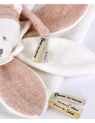 DOUDOU 25 ANS - OURS ROSE Doudou collector