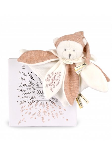 DOUDOU 25 ANS - OURS ROSE Doudou collector