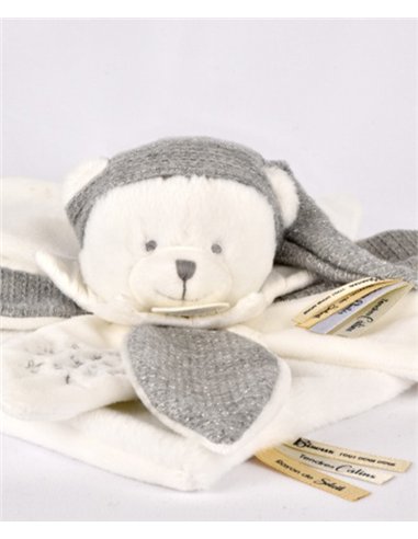 DOUDOU 25 ANS - OURS ARGENT Doudou collector