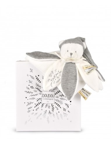 DOUDOU 25 ANS - OURS ARGENT Doudou collector