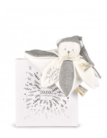 DOUDOU 25 ANS - OURS ARGENT Doudou collector