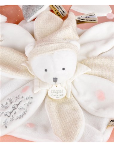 DOUDOU 25 ANS - OURS BLANC Doudou collector