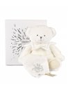 DOUDOU 25 ANS - OURS BLANC Pantin avec doudou mouchoir