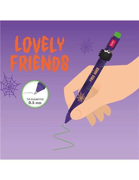Stylo Gel Décoratif Lovely Friends HALLOWEEN - LEGAMI