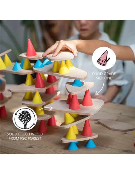 Jouet de construction éducatif en bois - Piks® Small Kit - Oppi