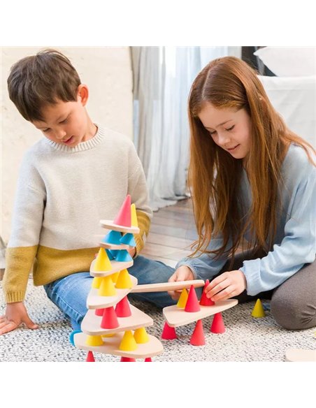 Jouet de construction éducatif en bois - Piks® Medium Kit - Oppi