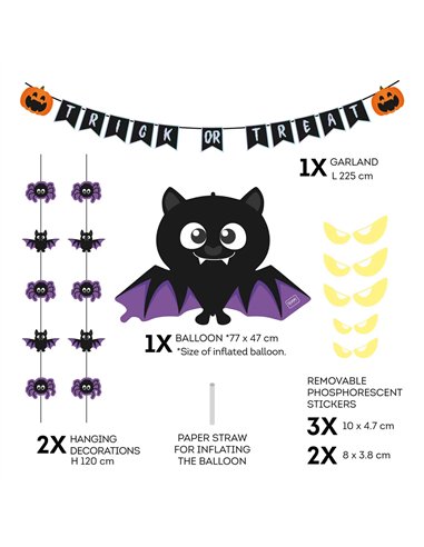 Set Décoration Porte Halloween - Trick Or Treat - Legami