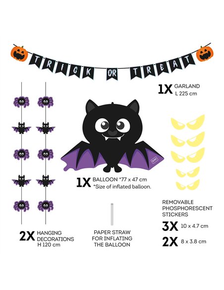 Set Décoration Porte Halloween - Trick Or Treat - Legami