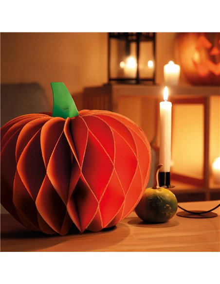 Citrouille d'Halloween Pliable en Papier - What a Pumpkin! - legami