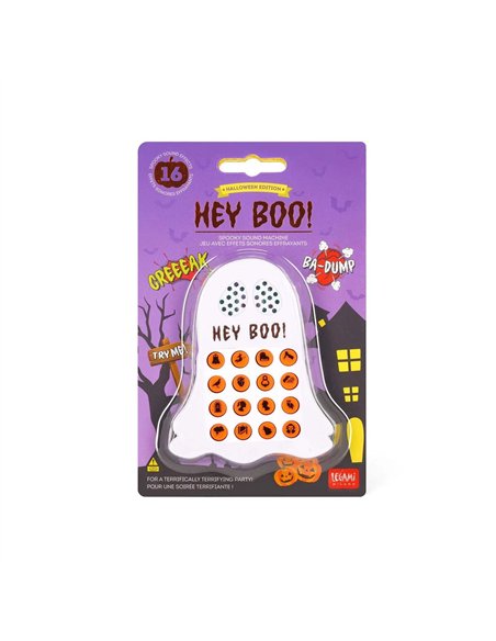Jeu avec Effets Sonores Effrayants - Hey Boo! Halloween - legami
