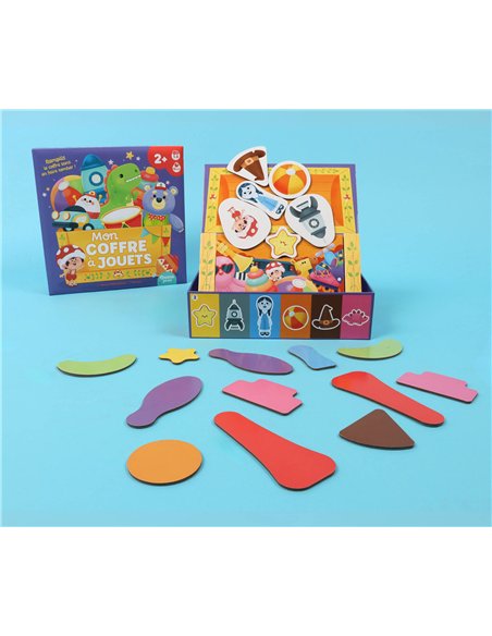 GRANDS JEUX - MON COFFRE À JOUETS - auzou