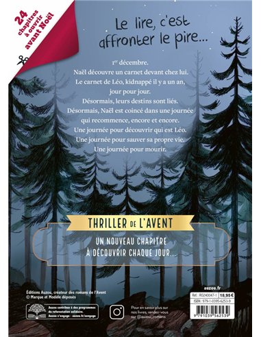 THRILLER DE L'AVENT - LE ROMAN MAUDIT - Auzou