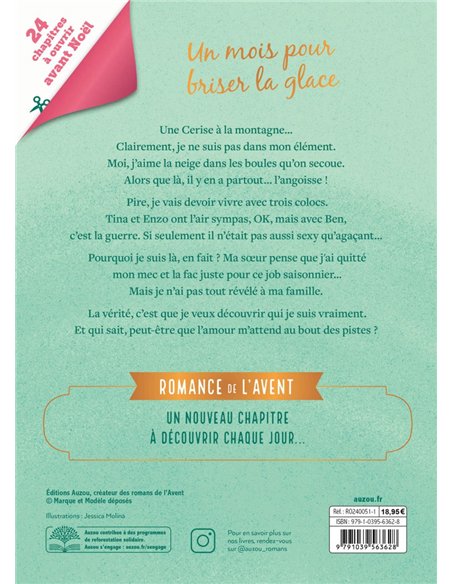 ROMANCE DE L'AVENT - UN NOËL À LA CERISE - auzou