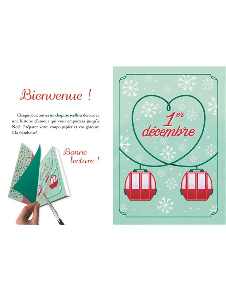 ROMANCE DE L'AVENT - UN NOËL À LA CERISE - auzou