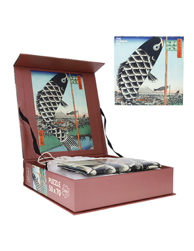PUZZLE 1000 PCS + POCHON THE DYBDAHL V POISSON - Kiub