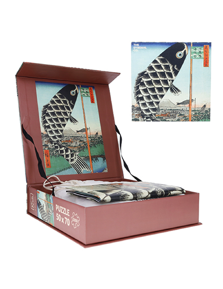 PUZZLE 1000 PCS + POCHON THE DYBDAHL V POISSON - Kiub