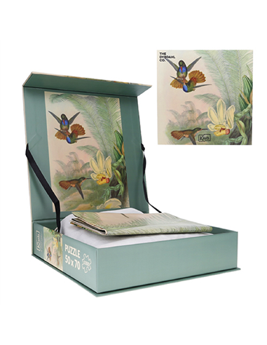PUZZLE 1000 PCS + POCHON THE DYBDAHL V COLIBRIS - kiub
