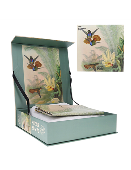 PUZZLE 1000 PCS + POCHON THE DYBDAHL V COLIBRIS - kiub