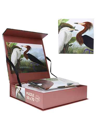 PUZZLE 1000 PCS + POCHON THE DYBDAHL H HERONS - kiub