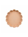 Assiette en Silicone Chat Cathy Abricot - Choo