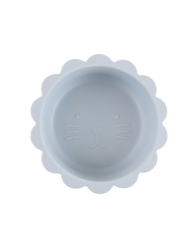 Bol en Silicone Chat Felix Bleu Glacier - choo