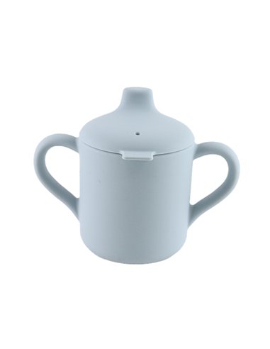 Tasse d'apprentissage en Silicone Roger Bleu - choo