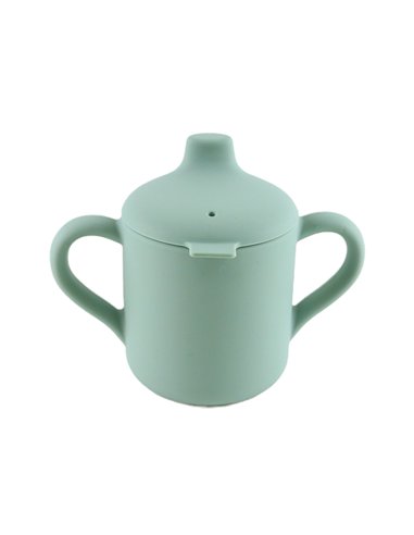 Tasse d'apprentissage en Silicone Roger Menthe - choo