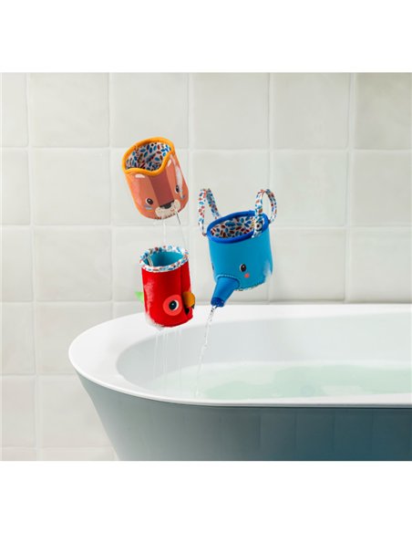 JACK 3 GOBELETS DE BAIN - lilliputiens