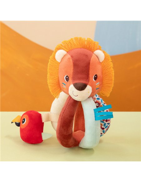 Hochet lion à poignées - Jack - lilliputiens