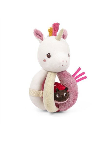 Hochet licorne à poignées - Lena - lilliputiens