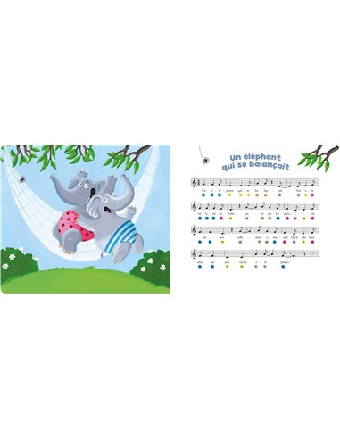 MON LIVRE PIANO - MES PREMIÈRES COMPTINES À JOUER AU PIANO - P'TIT LOUP